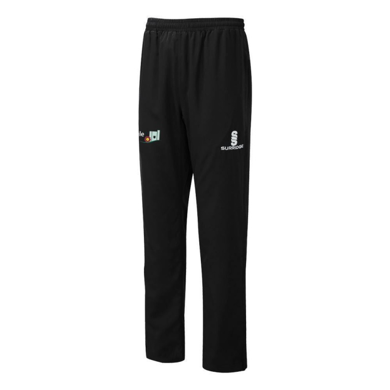 RIBBLESDALE HIGH SCHOOL STAFF POPLIN TRACK PANT BLACK