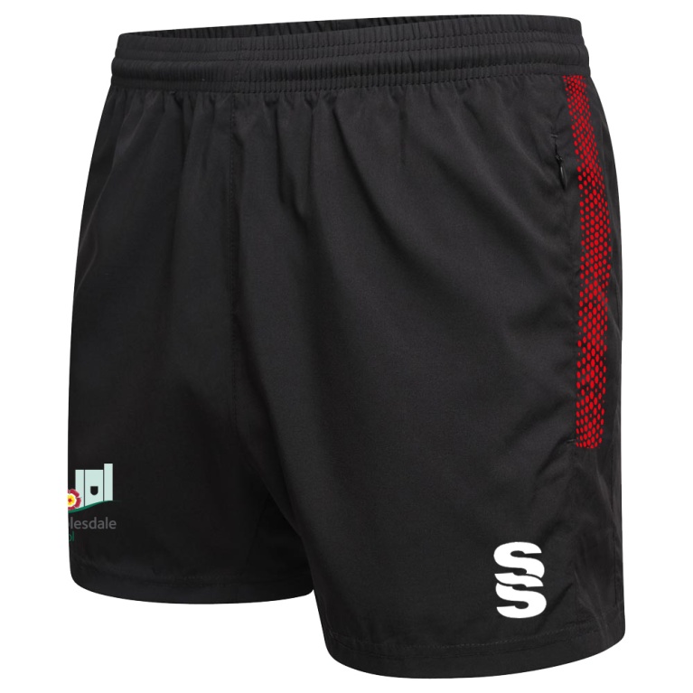 Ribbesdale High School Staff - Performance Gym Short : Black