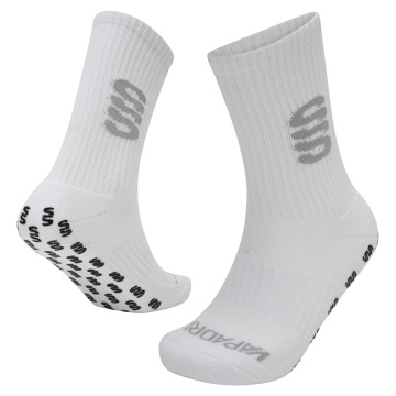 Ribbesdale High School - Quarter Gripper Sock - White