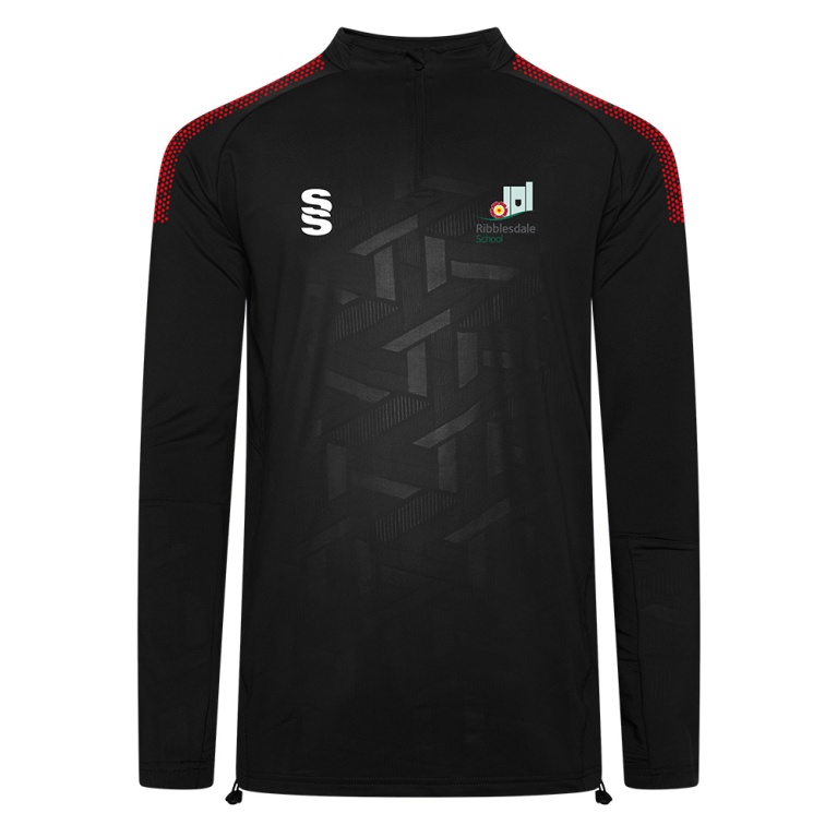Ribbesdale High School Staff - Impact 1/4 Zip Performance Top - Unisex Fit