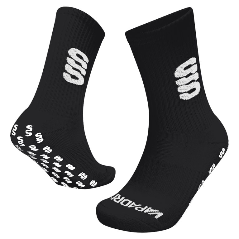 Ribbesdale High School - Quarter Gripper Sock - Black